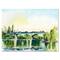 Designart - Landscape With Old Bridge In The Countryside - Traditional Canvas Wall Art Print